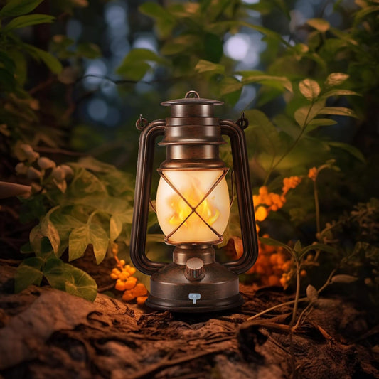 Vintage Camping Lantern Remote Control For Outdoor Lighting